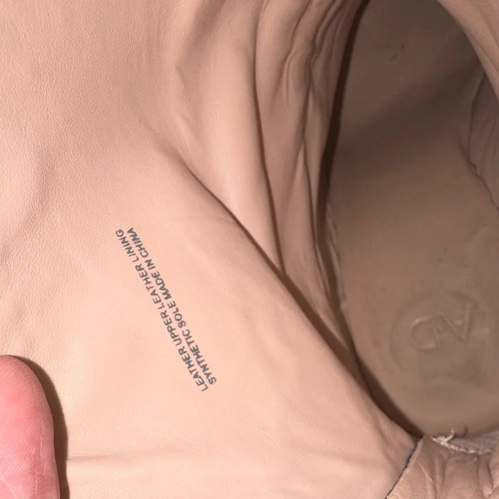 AD & DAUGHTERS Women's Size 7.5 Black Leather Declann Braided Chunky Heel Boot - Picture 6 of 15